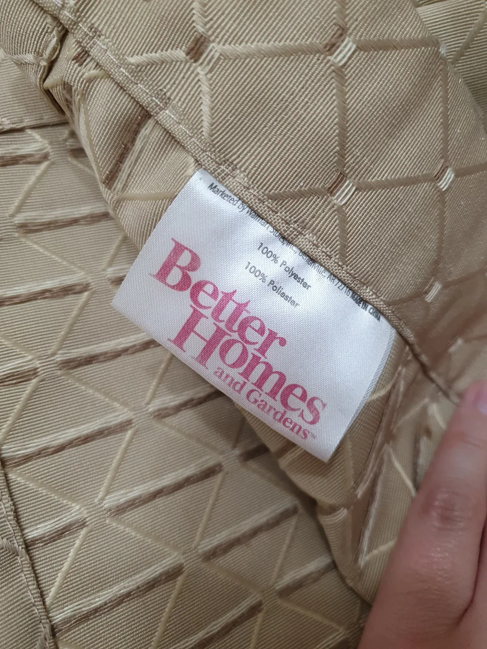 Beige Textured Shower Curtain - Neutral Bathroom Linen